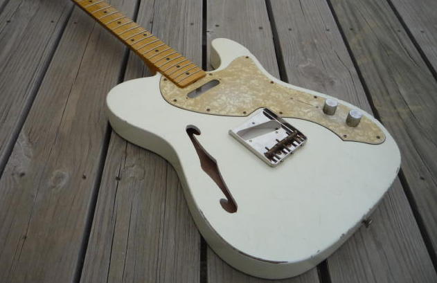 I ordered a new guitar - MJT VTL (Thinline Tele) - Worship