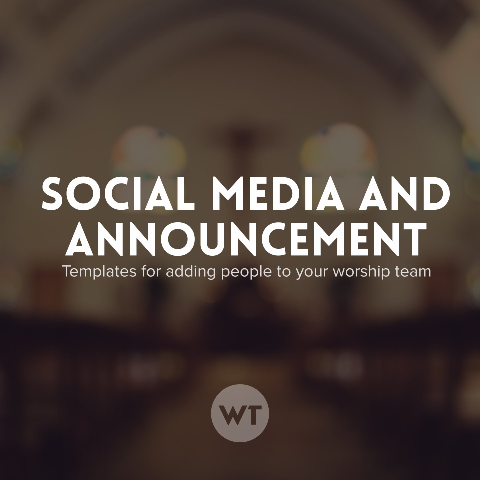 social media and announcement templates how to add people to your announcement templates